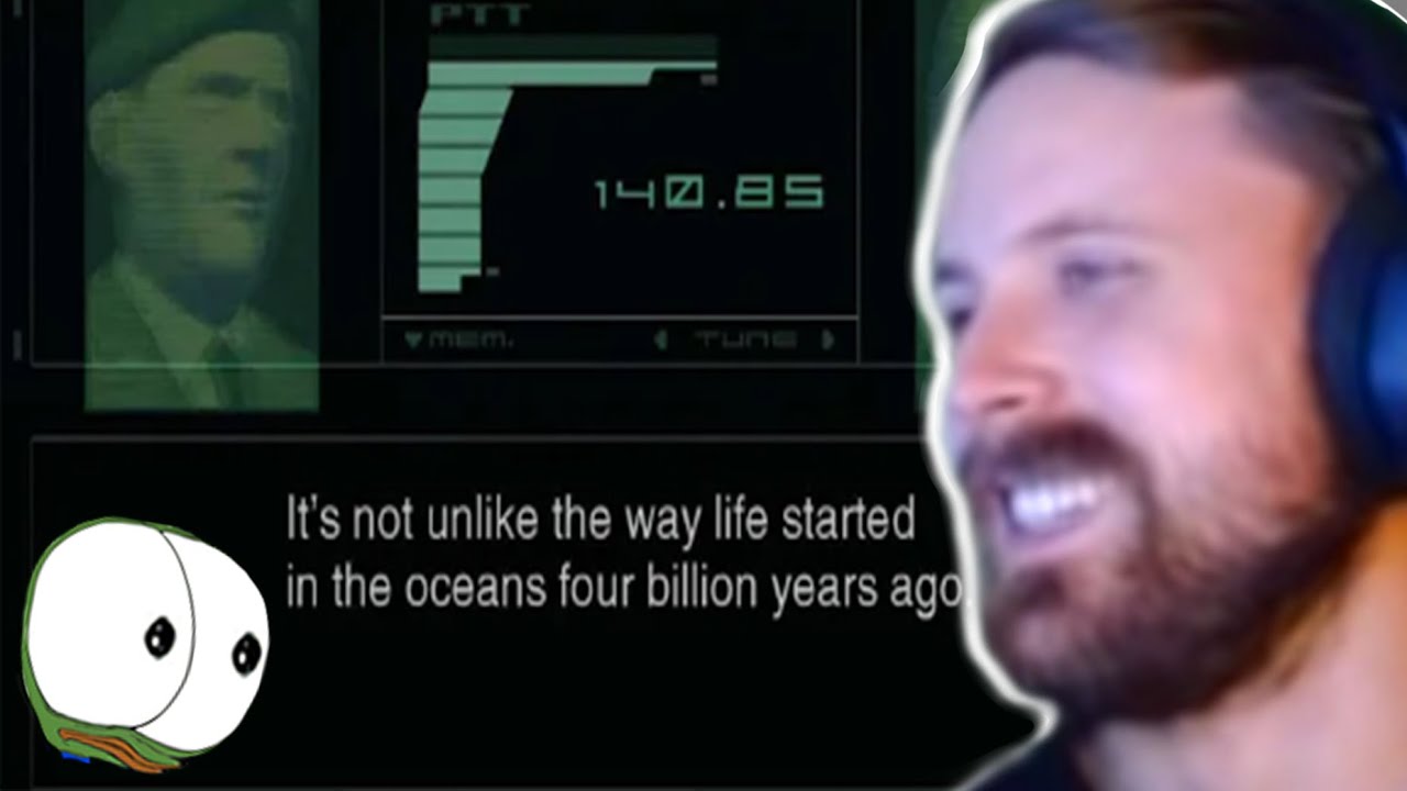 Forsen Reacts - Colonel JD AI Codec Conversation MGS2 HD