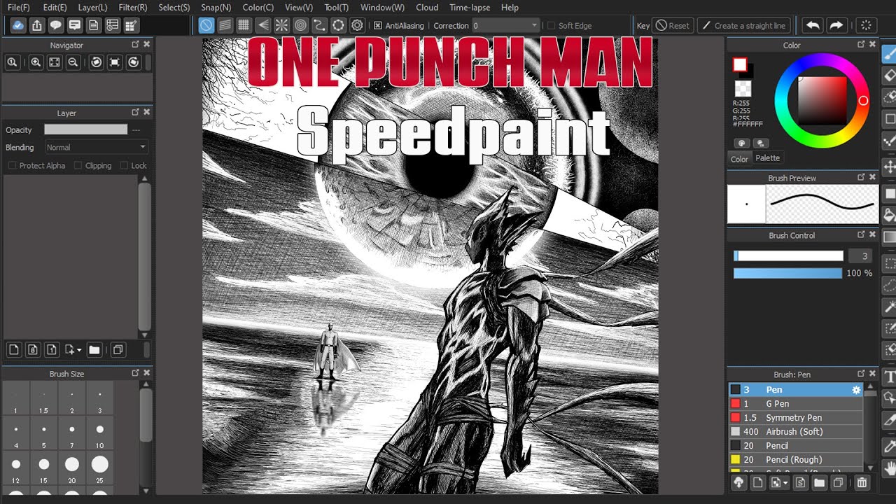 OPM | Fanart | SPEED PAINTING
