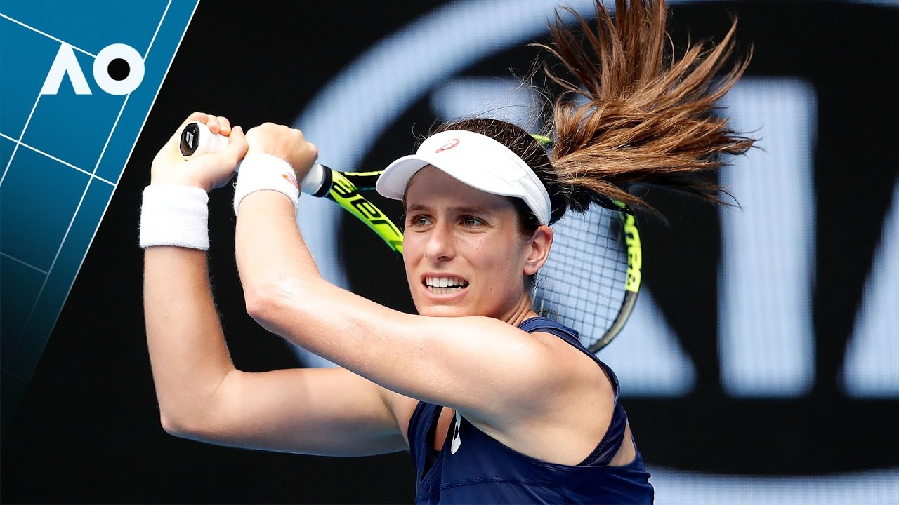 Makarova v Konta match highlights (4R)  | Australian Open 2017