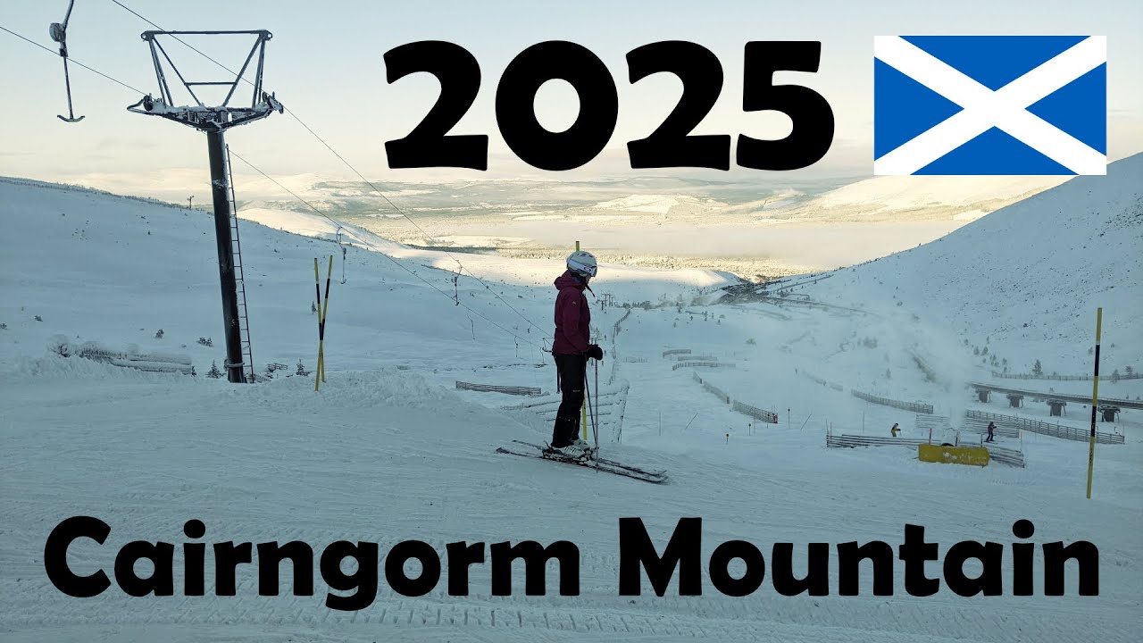 Cairngorm Mountain 10th Jan 2025 - Ski & Snowboard || Car Park T-Bar, Shieling & The Home Road