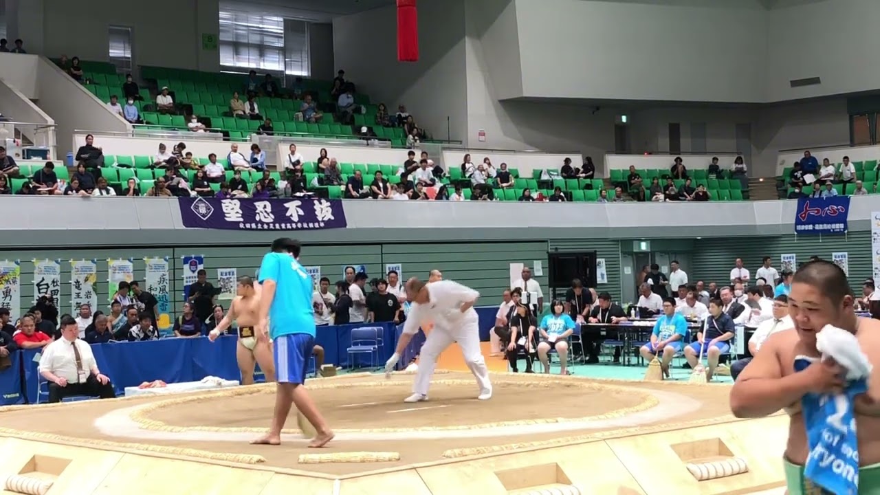 令和7年度全国高等学校総合体育大会インターハイ相撲選手権大会　個人戦優秀選手決定トーナメント