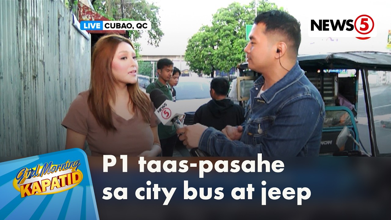 Taas-pasahe sa mga PUV, kasado na | Gud Morning Kapatid