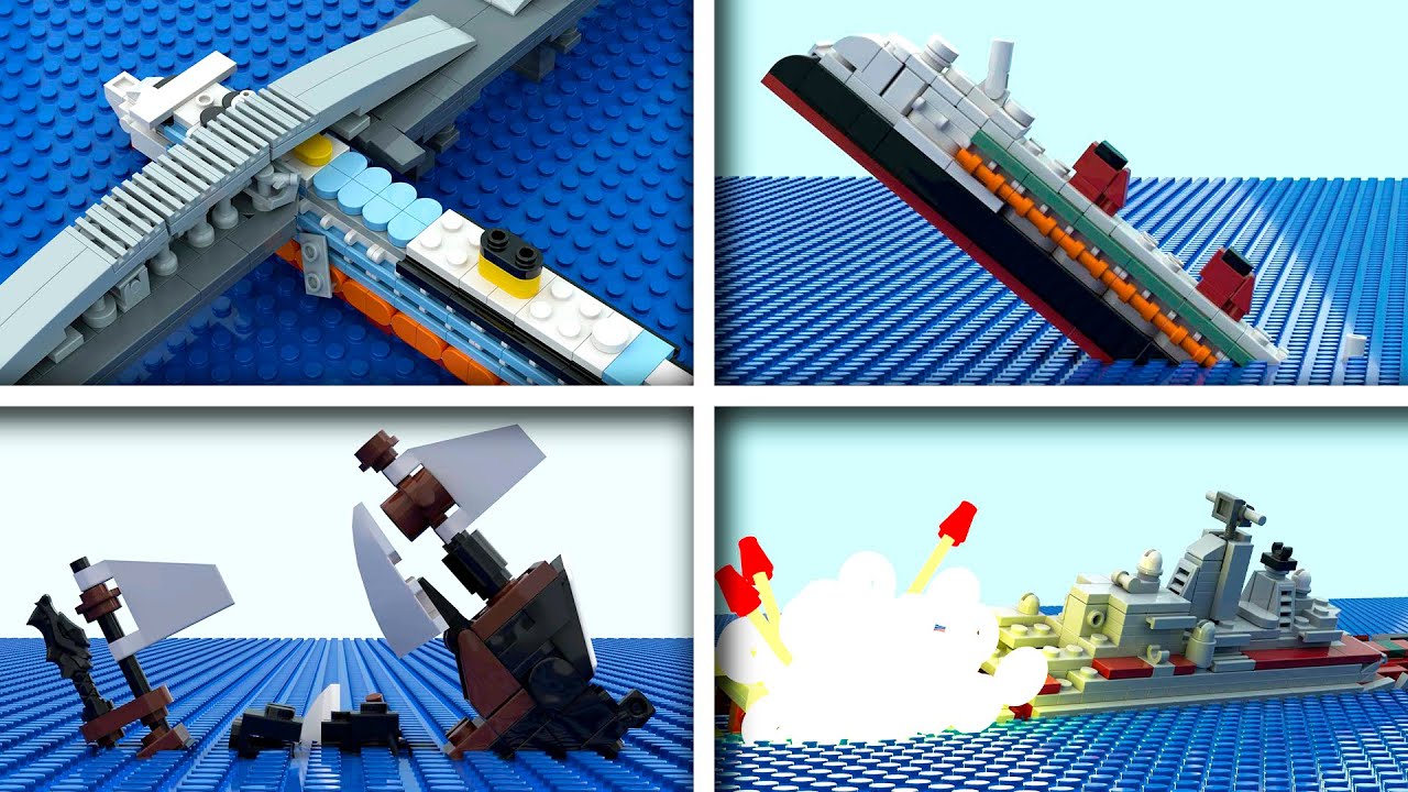 LEGO Ship Disasters (Part 2) | Animation
