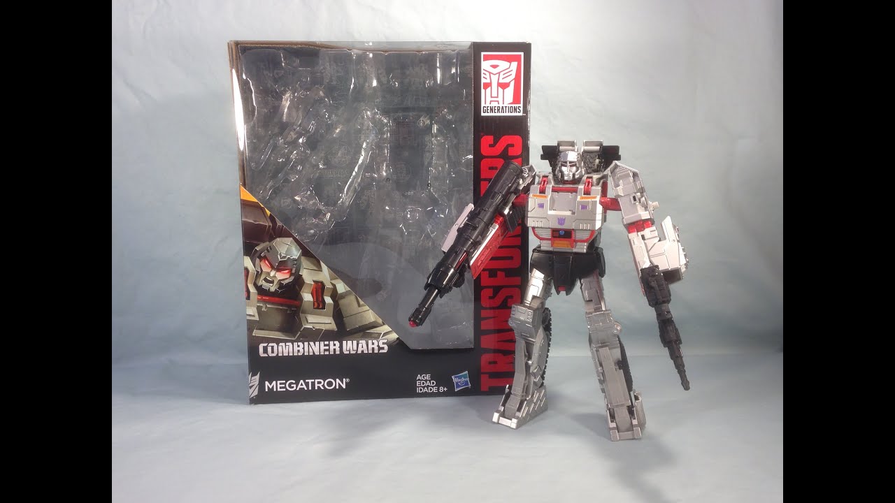 Transformers Generations Combiner Wars Leader Class Megatron Review
