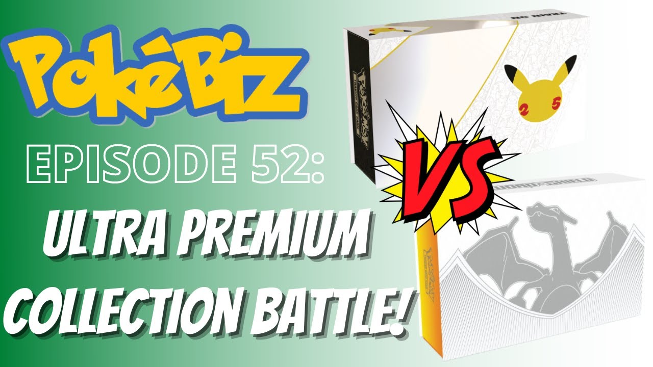UPC BATTLE! CHARIZARD VS CELEBRATIONS Ultra Premium Collection! (POKEMON INVESTING + MARKET UPDATE)