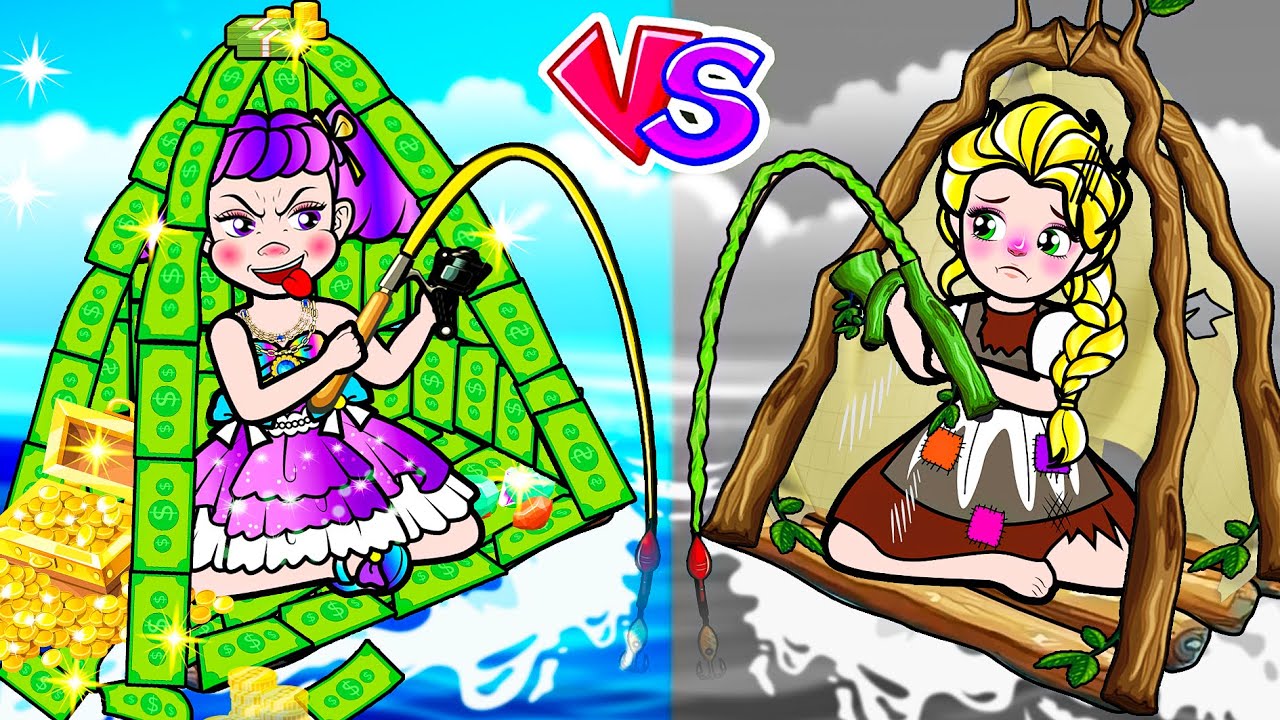 [🐾paper dolls🐾] Rich vs Poor Rapunzel Lessons Rich Mother and Daughter | Rapunzel Family