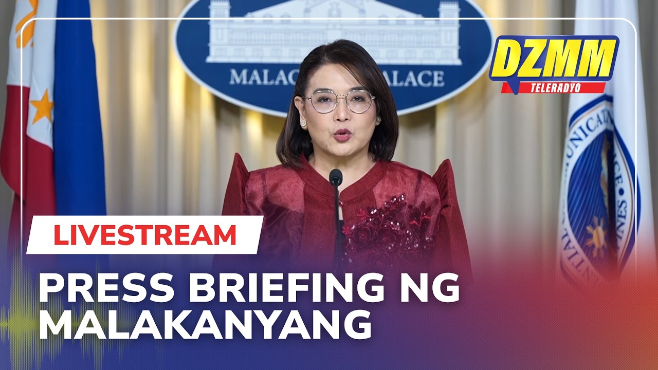 LIVE: Palace holds press briefing | DZMM Teleradyo (15 April 2026)