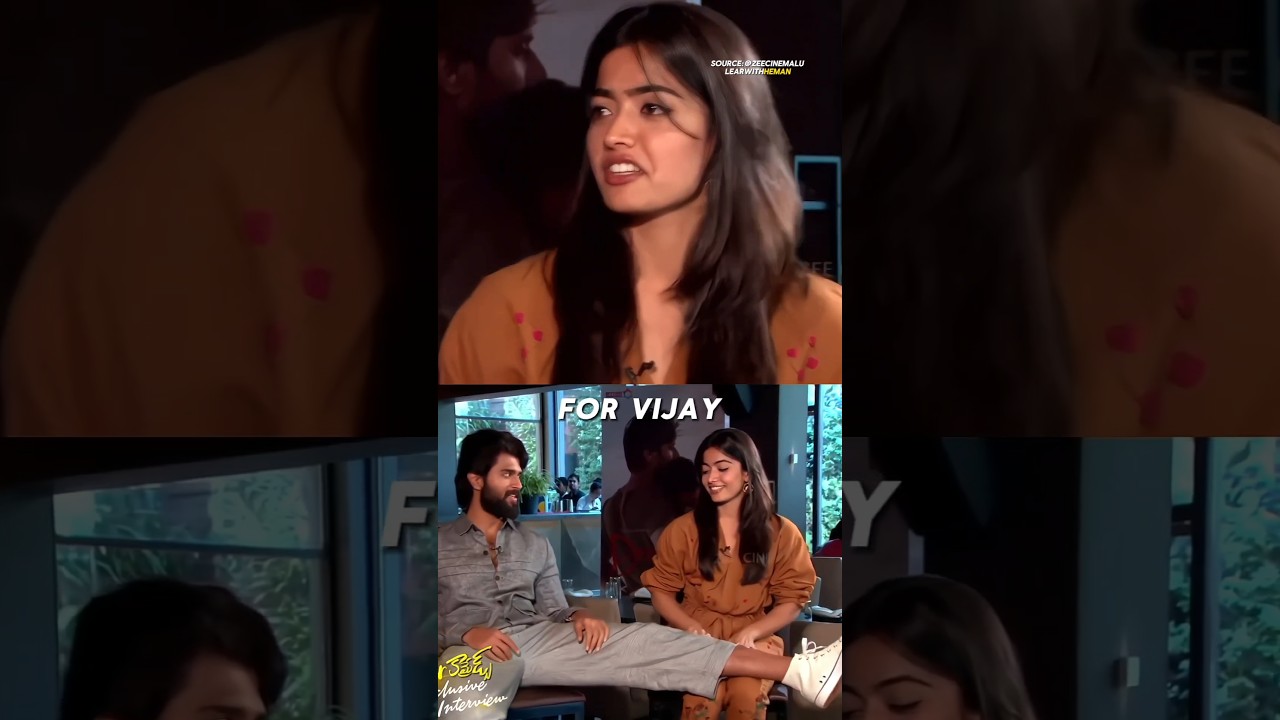 Rashmika Mandanna's SHOCKING FIGHT with Vijay Deverakonda | Interview