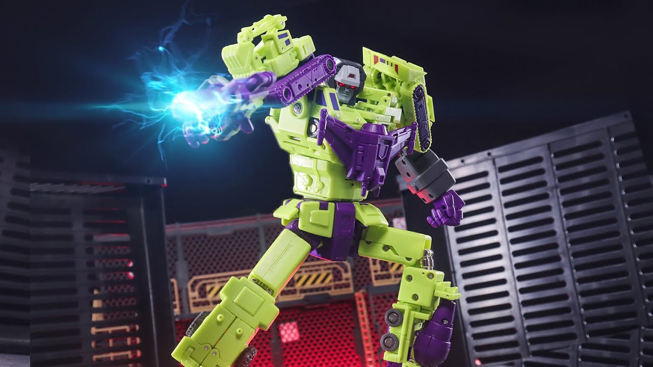 World premiere！NA Newage Hephaestus Devastator combining mode stop motion