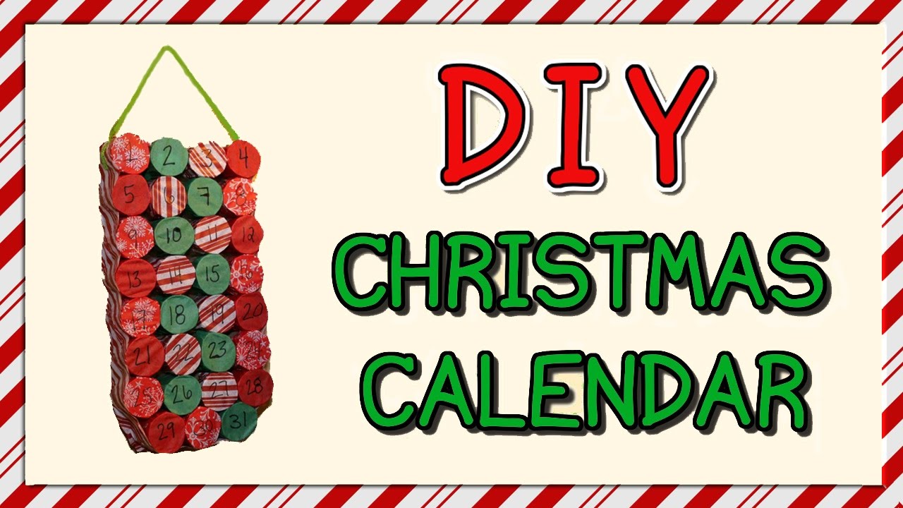 How To Make A Christmas Calendar | WITH TOILET PAPER ROLLS! 📍 How To With Kristin