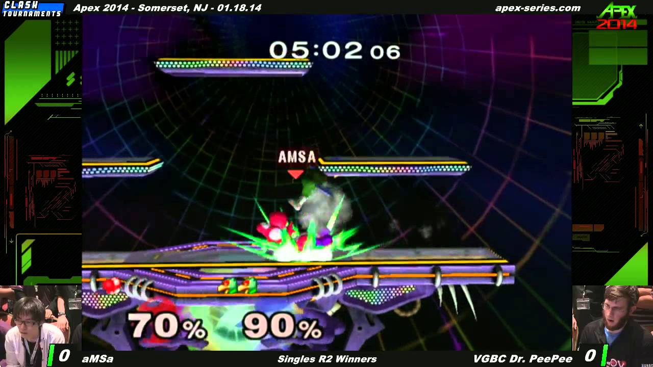 Apex 2014 - aMSa vs VGBC Dr. PeePee - SSBM