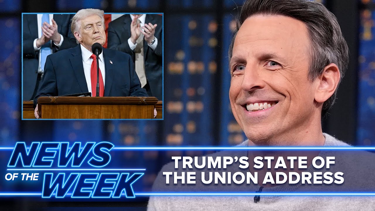 Trump's State of the Union, RFK Jr.'s Unhinged Cocaine Confession: Late Night News of the Week