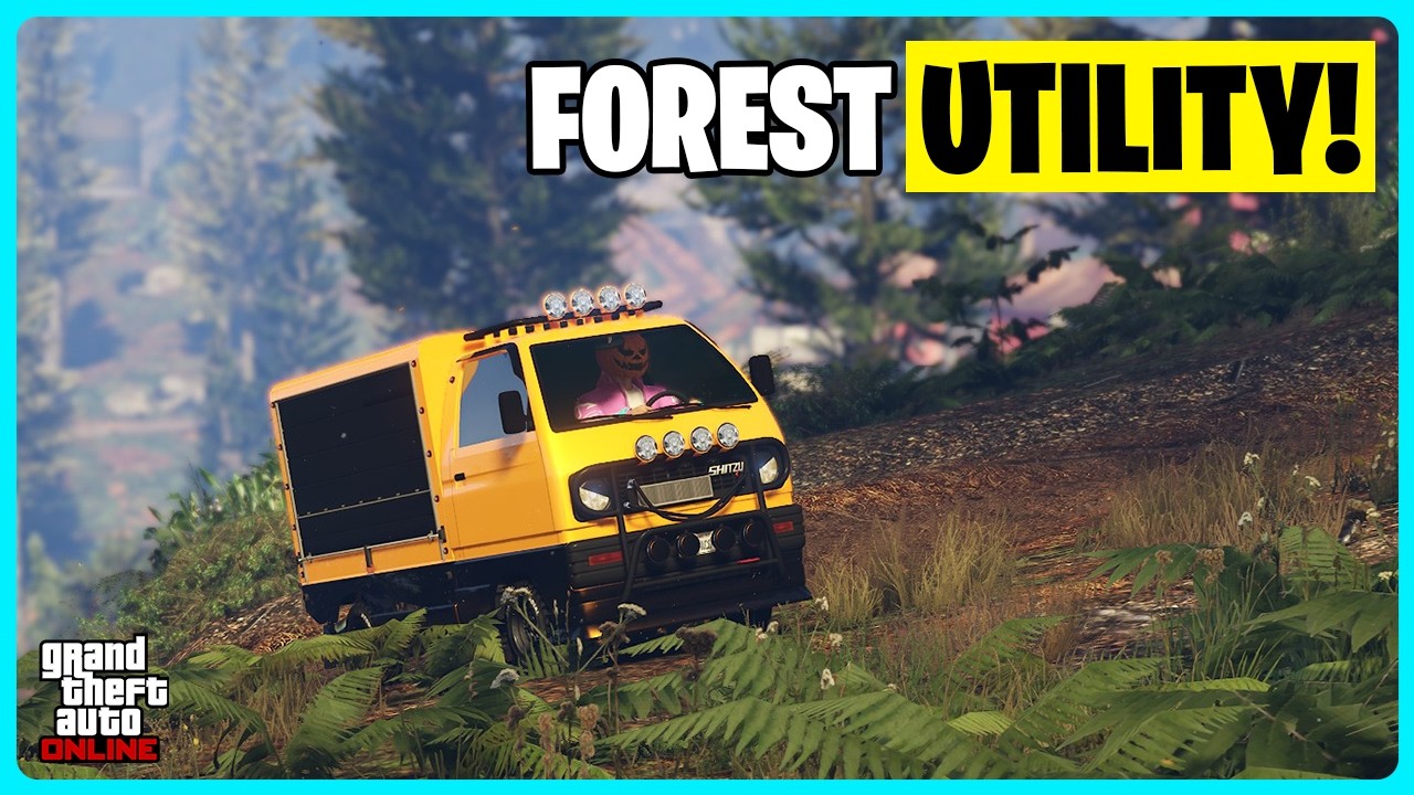 My new San Andreas Forest Utility Vehicle in GTA Online - shitzu keitora