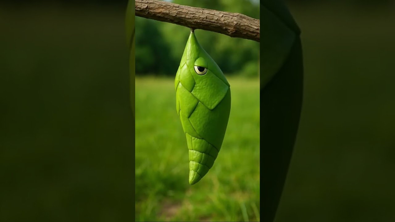 De Caterpie a  Butterfree #pokemon #aiart #pokemonevolution #pokedex #hyperrealistic #fyp #viralvide