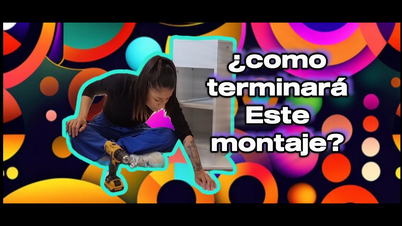 [MontajE facil] DOS mesitas de NOCHE por el montaje de UNA [PASO A PASO]