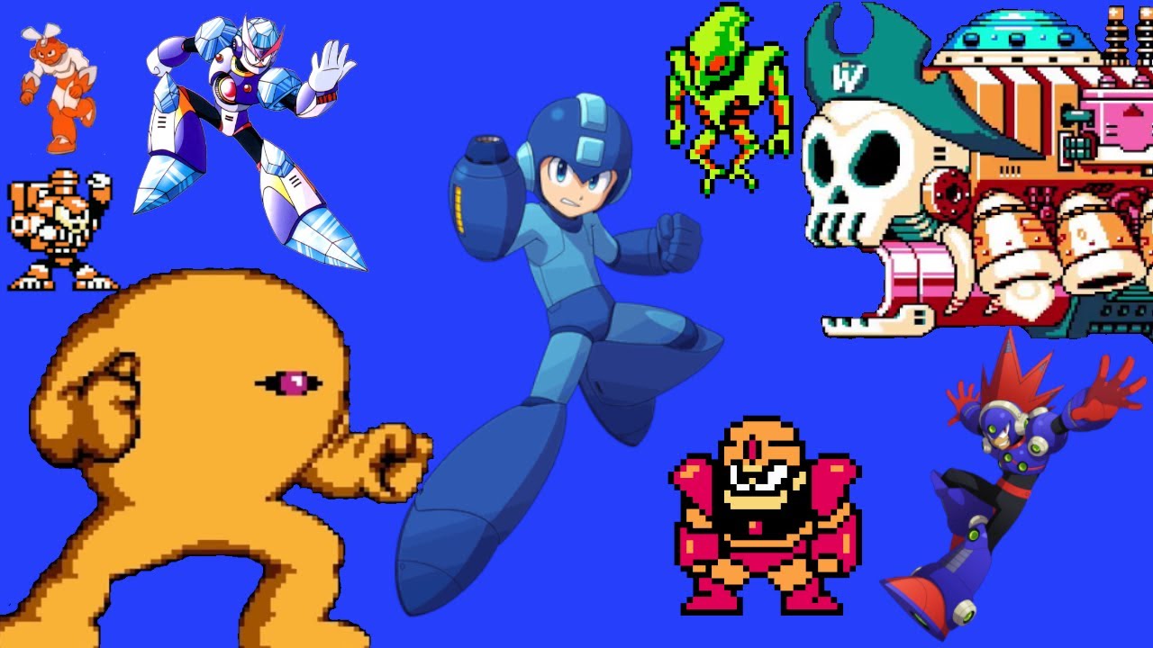 Top 10 Mega Man Boss Fights (classic series)