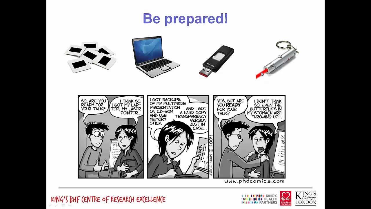 Giving a Scientific Presentation - Hints and Tips