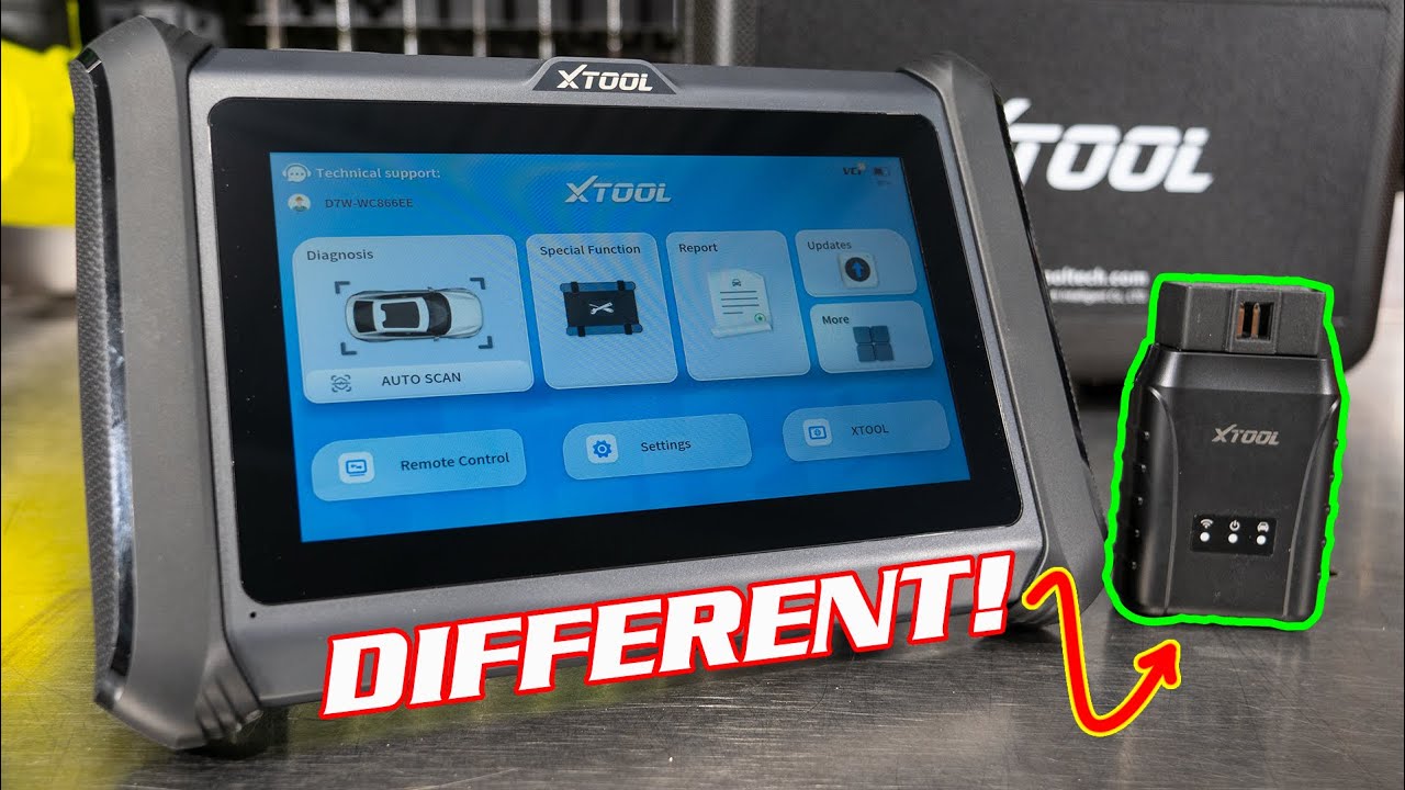 Функциональный и беспроводной — обзор диагностического сканера XTool D7W [OBDii Scanner]