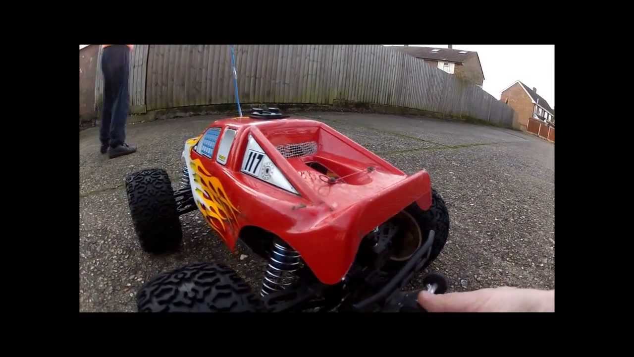 Losi LST2 brushless running 6s leopard 4092