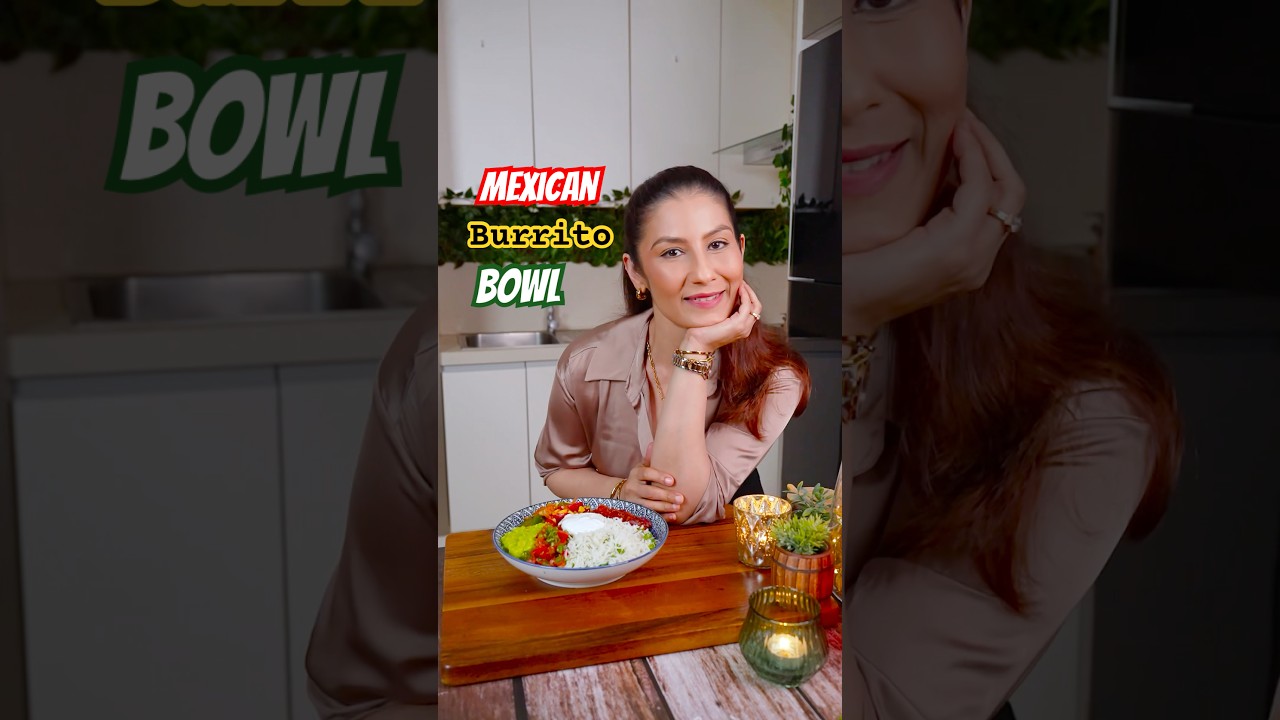Enjoy weight loss diet journey with HIGH PROTEIN Mexican Burrito Bowl