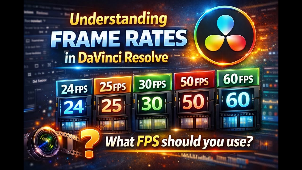 Understanding Frame Rates in DaVinci Resolve | What FPS should you use