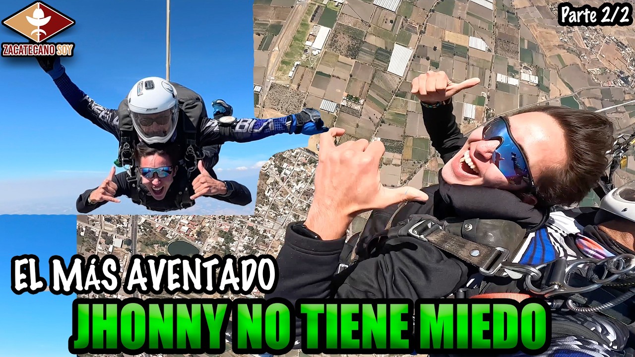 NOS CAMBIÓ LA VIDA POR COMPLETO después de un salto a 5,000 metros