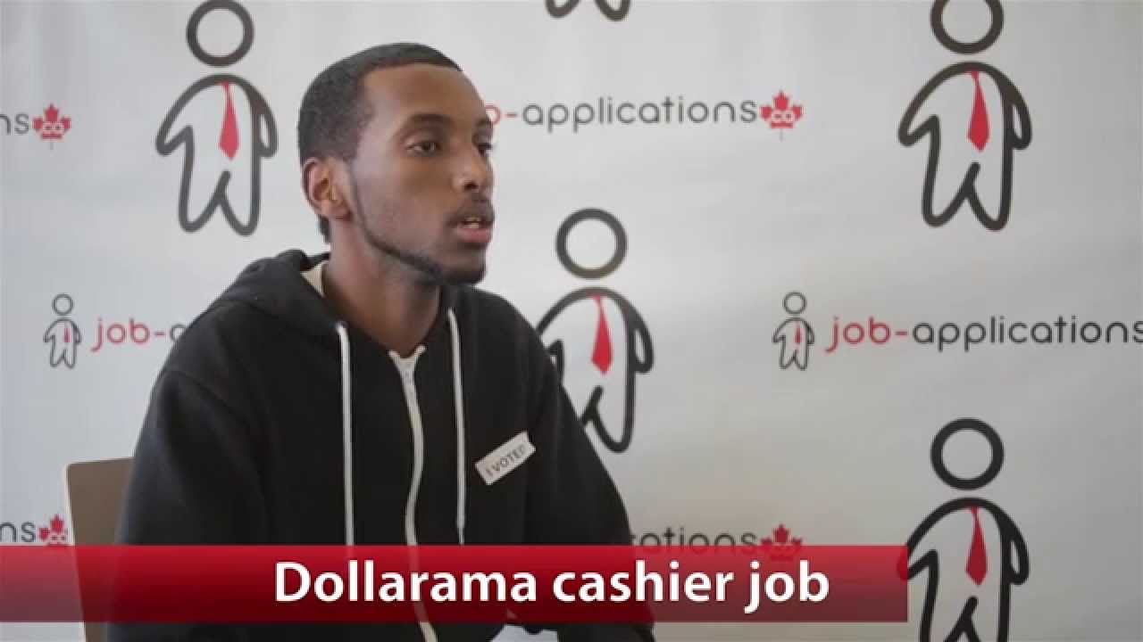 Dollarama Cashier Job