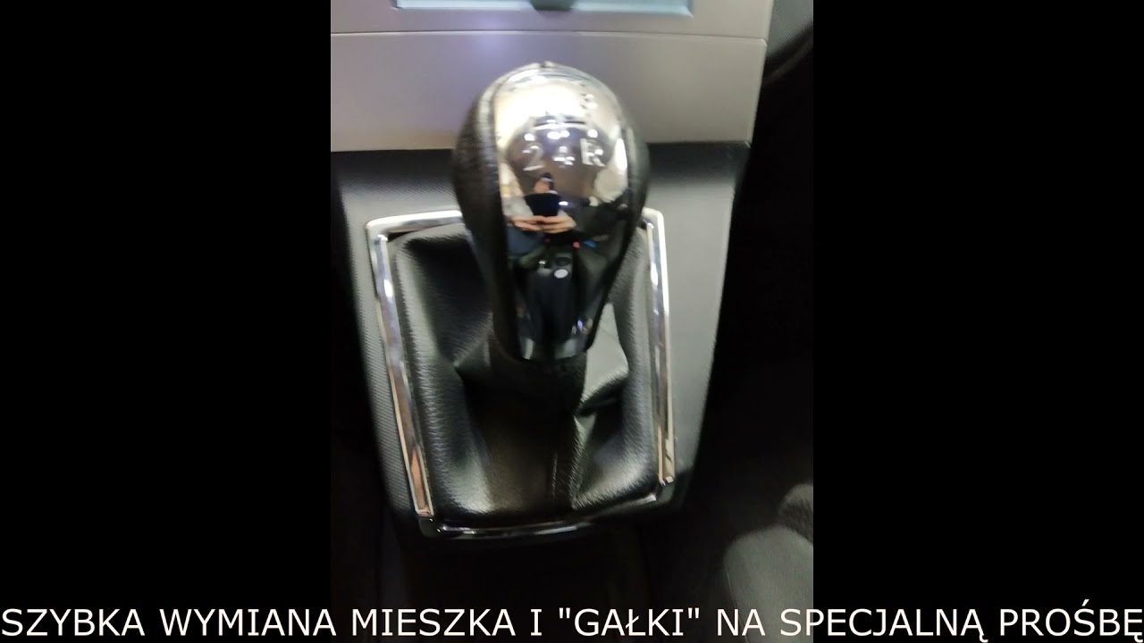 Mieszek Corolla Verso, wymiana, zmiana gałki.