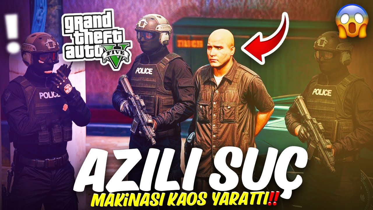 GTA 5 HAYDAR İLE POLİSİYE !! AZILI SUÇ MAKİNASI CEZAEVİ TRANSFERİNDE KAOS YARATTI   !!!! #67