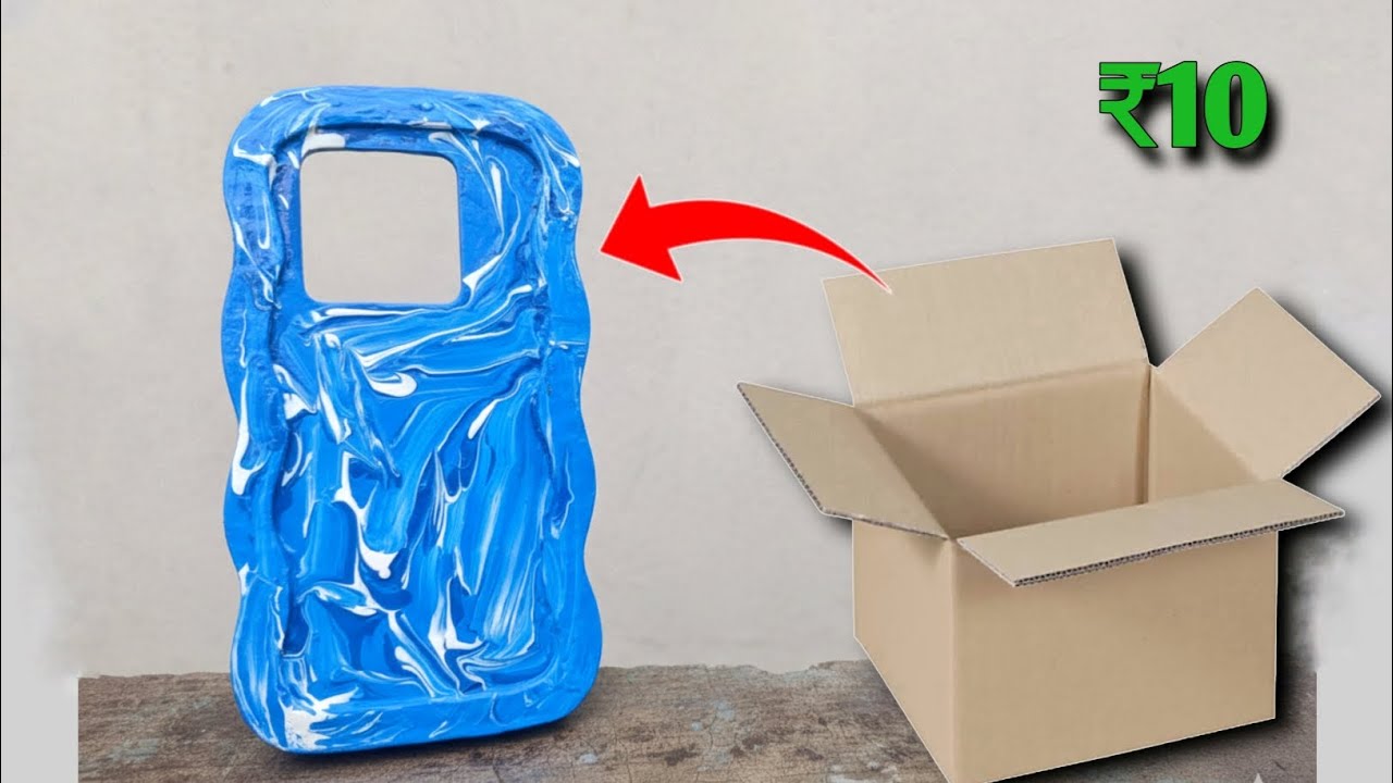 How to make phone cover at home easy with cardboard 