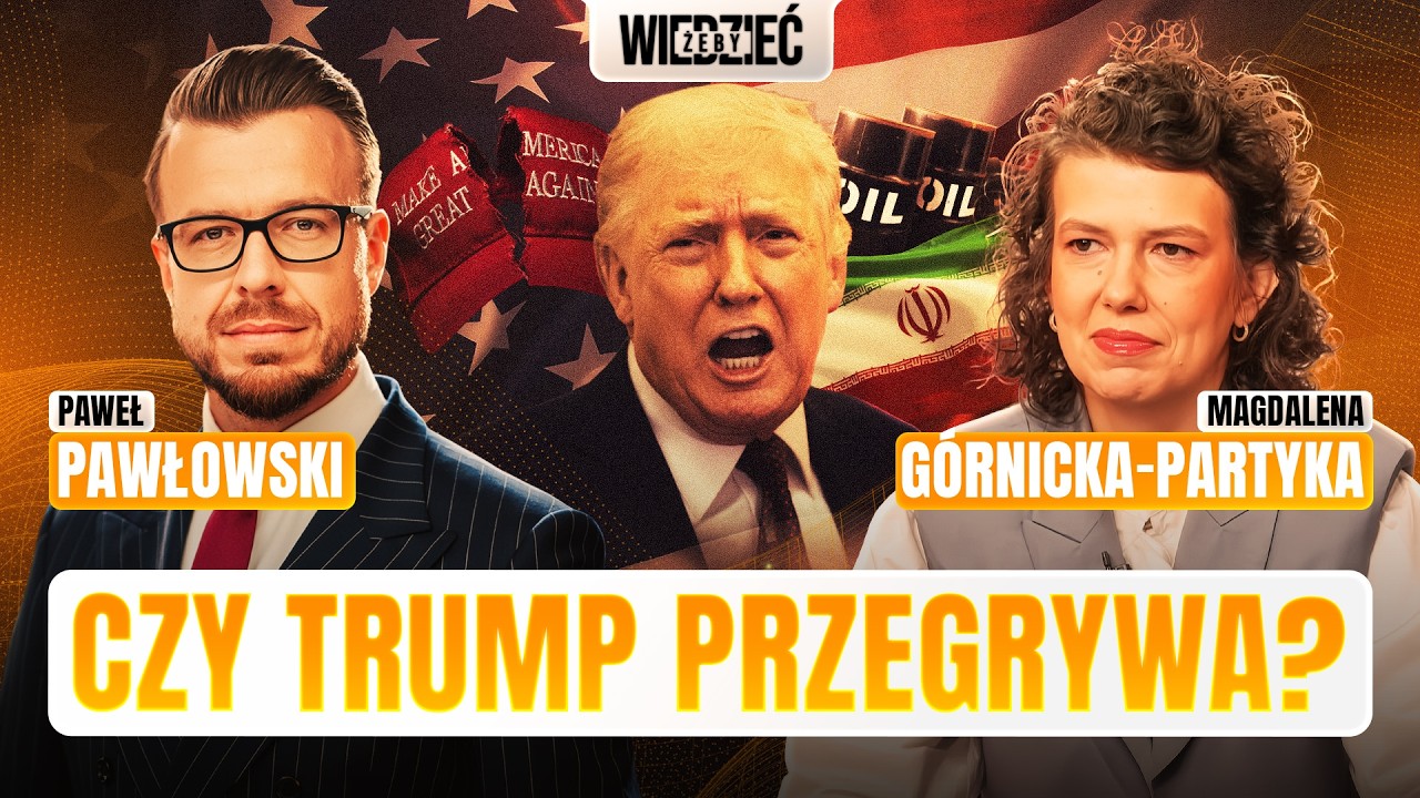 Trump traci kontrolę? Bunt w MAGA, Iran i walka o władzę w USA -  Magdalena G&oacute;rnicka-Partyka #25