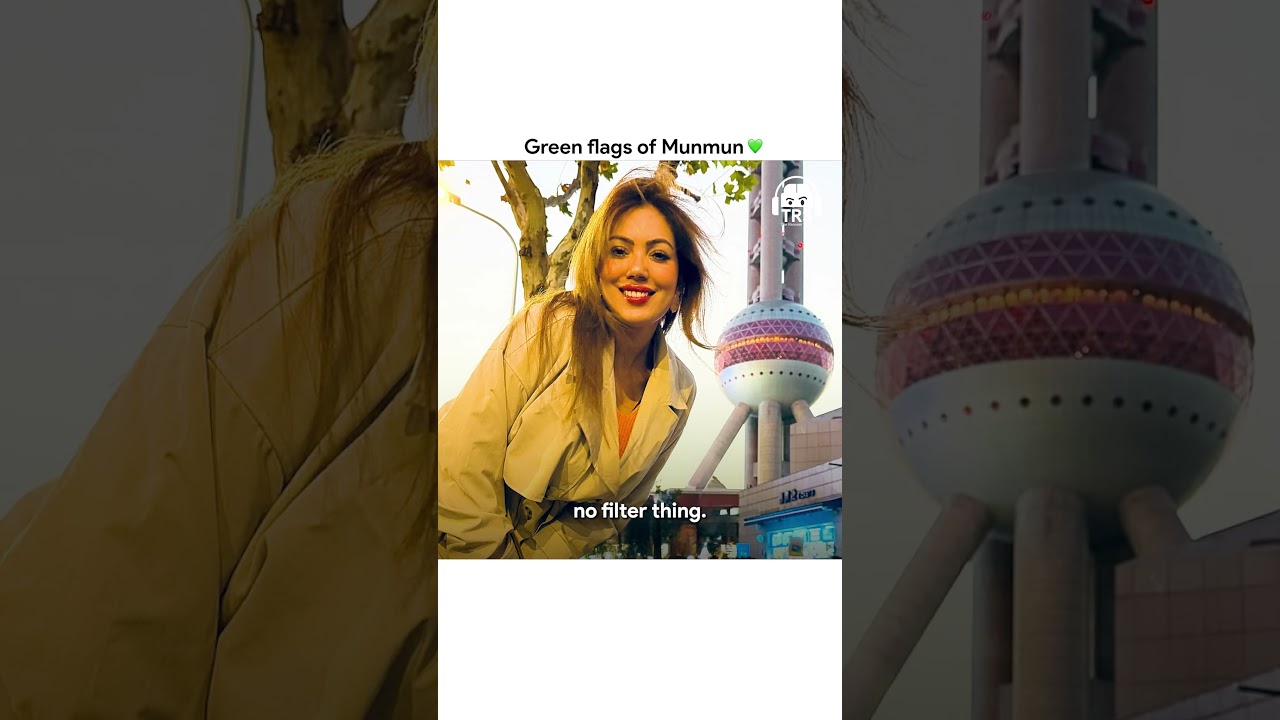 Why Munmun Dutta Is a Walking Green Flag #shorts