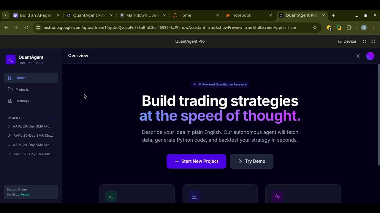 QuantAgent introduction