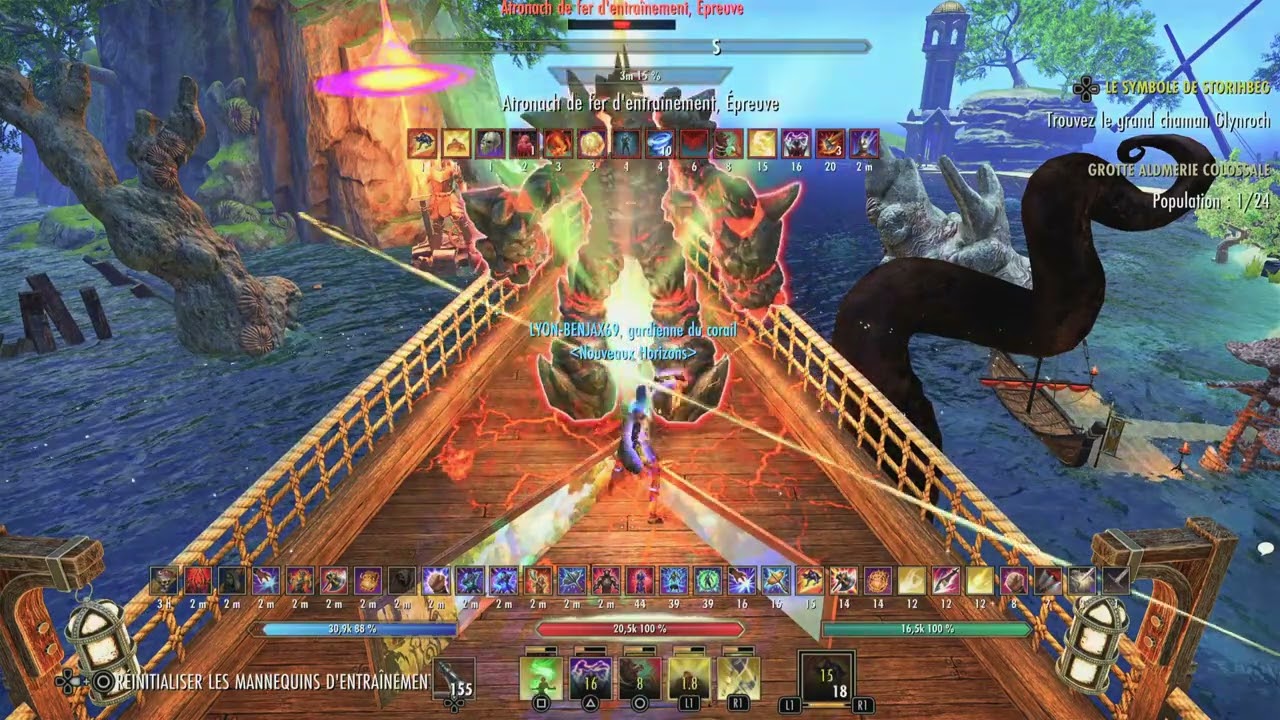 Eso 127+ templar magicka build PvE parse console U41 NO Pot Ulti NO prebuff Magplar
