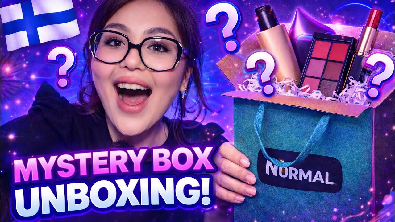 ASMR✨Unboxing: Mystery Box 📦 from Finnish Normal 💄— What Unexpected Finds Are Inside?🤩