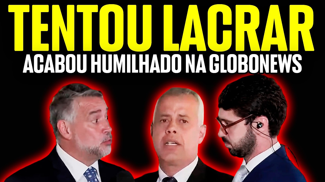 DEU RUIM NA GLOBONEWS: BOLSONARISTA ACUSAR FILHO DE LULA E LEVA A MAIOR INVERTIDA DA HISTÓRIA!