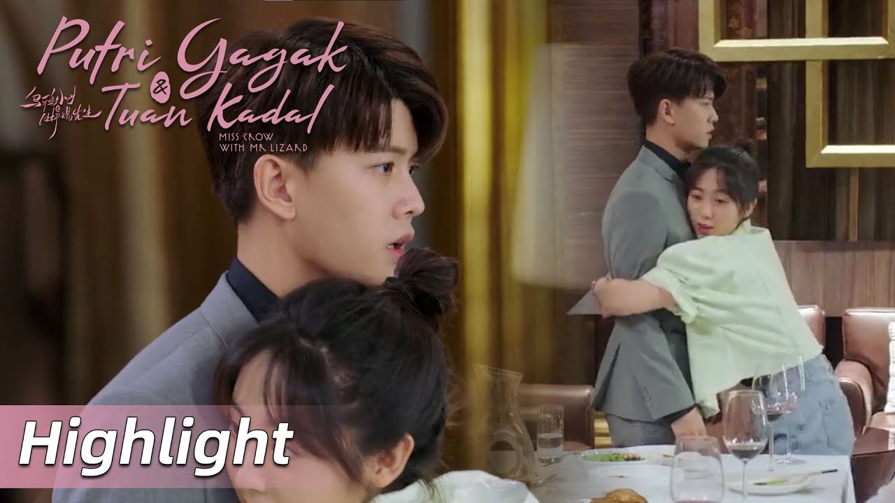 Highlight EP05 Xiaoning tiba-tiba memeluk Gu Chuan! | Miss Crow with Mr. Lizard | WeTV【INDO SUB】