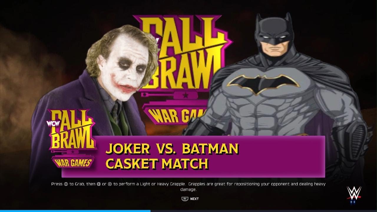 Joker vs Batman - CASKET MATCH