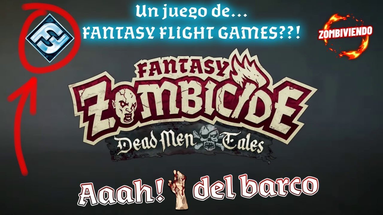 ¡PIRATAS! Zombicide Dead Men ☠️ Tales: será CROWDFOUNDING y será de FANTASY FLIGHT GAMES