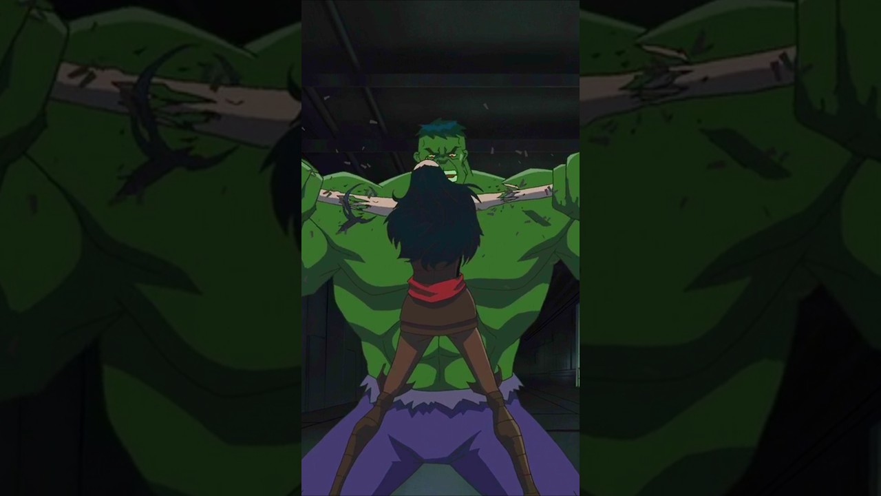 🔥 Hulk's Brutality ⚠️ Unleashed &ndash; Unstoppable & Crushing 💀💪 NO ESCAPE! 💥 #marvel #hulk #wolverine