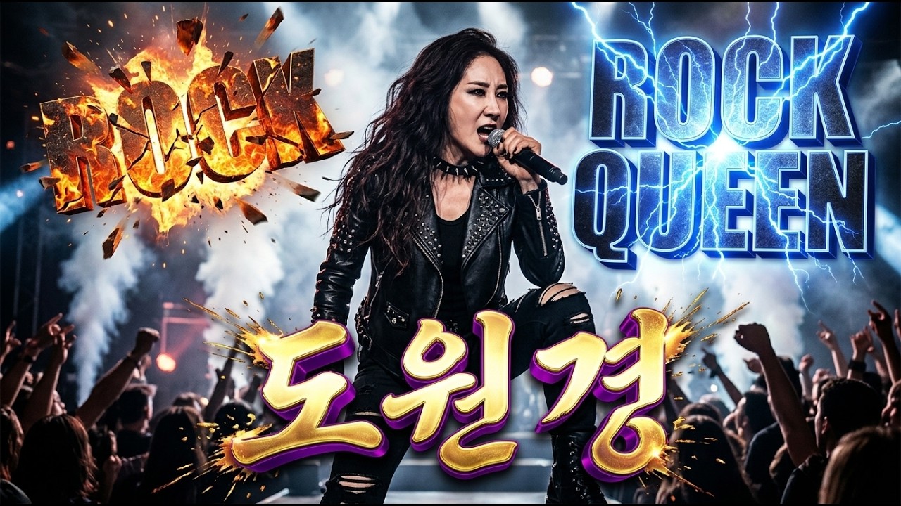 [Rock Queen] 🤘 여성 락의 전설 '도원경' 트리뷰트 커버 플레이리스트 [AI COVER]