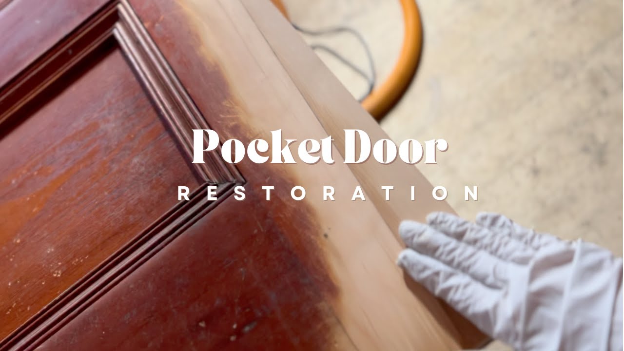 Restored Pocket Door REVEAL* that sets the Design Tone for the WHOLE HOUSE!