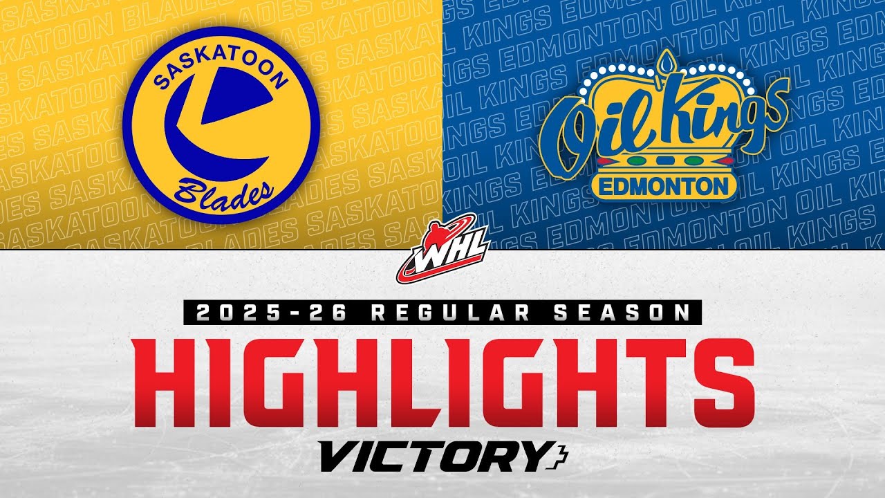 Saskatoon Blades at Edmonton Oil Kings 11/30 | WHL Highlights 2025-26