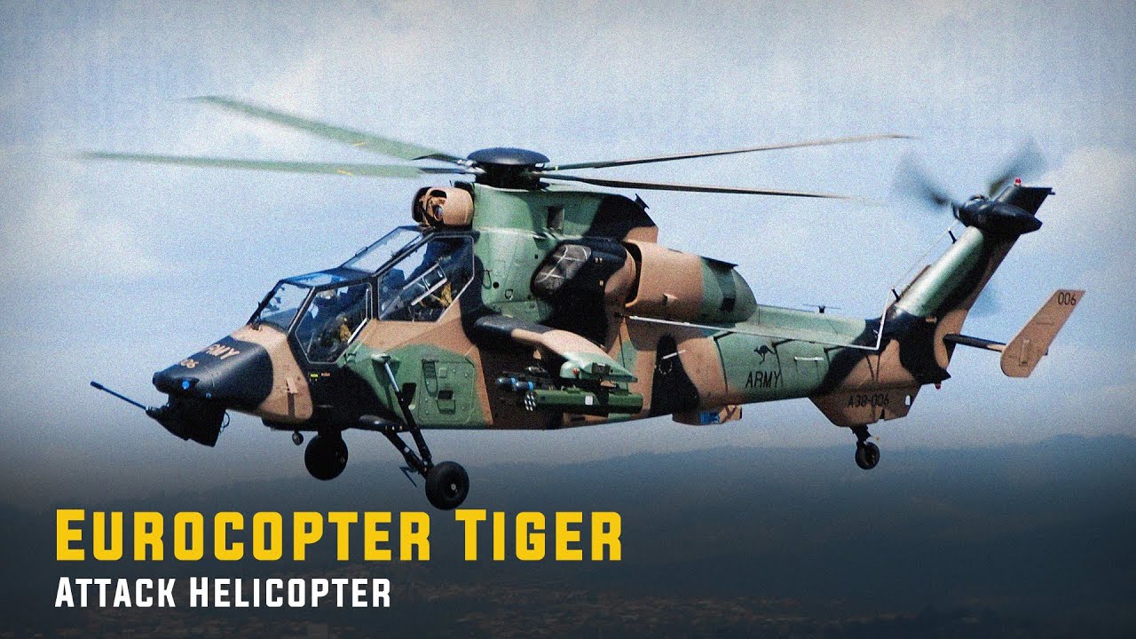 Eurocopter Tiger - Advanced Attack Helicopter from France & Germany