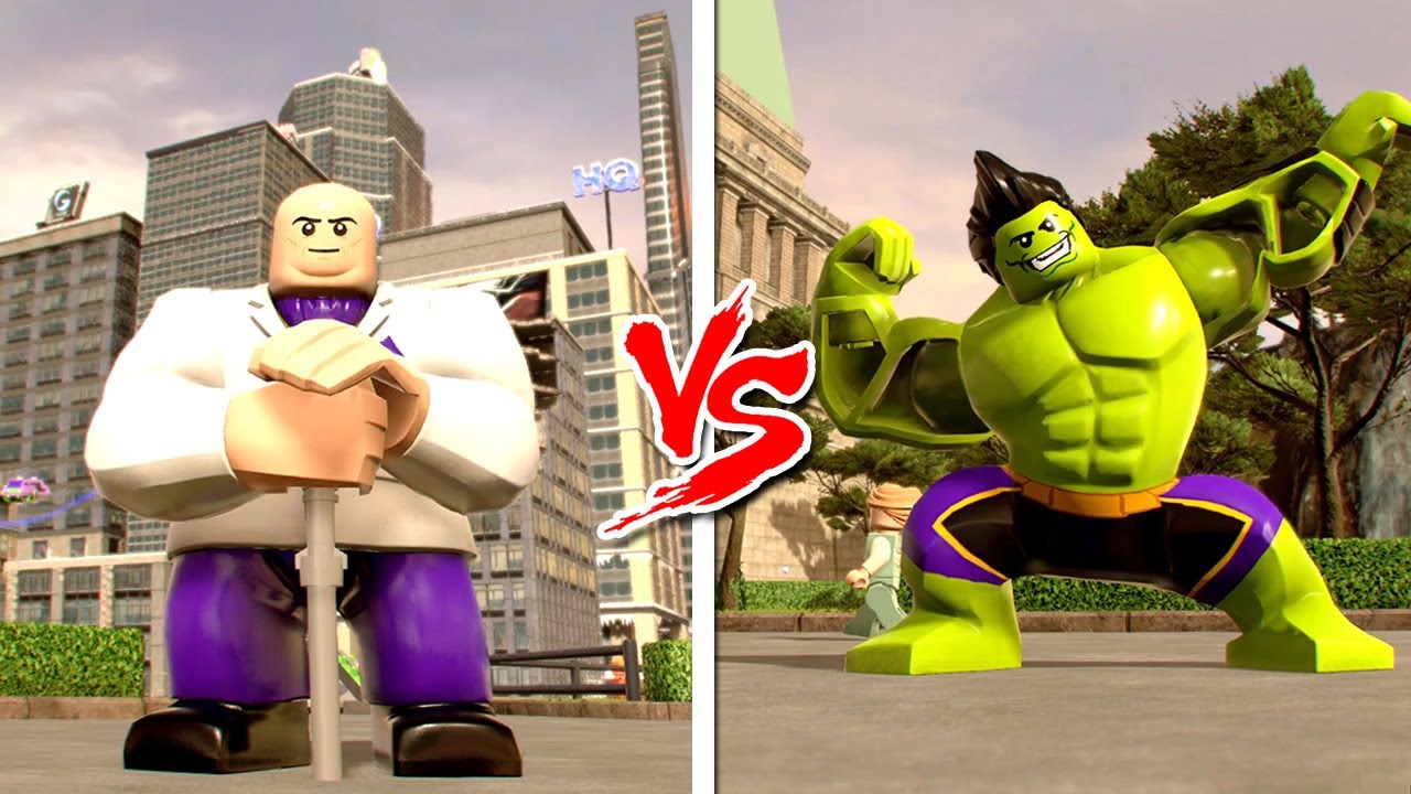 KINGPIN vs AWESOME HULK TRASFORMATION - LEGO MARVEL SUPER HEROES 2