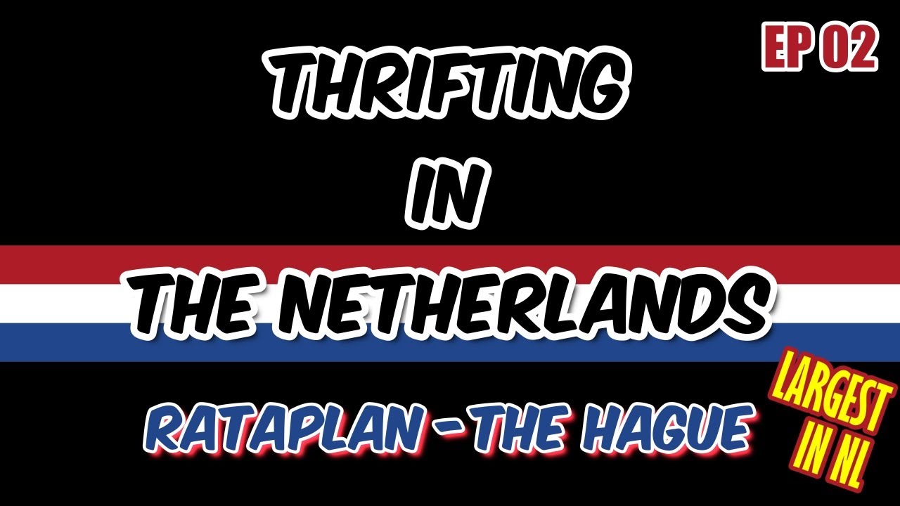 Thrift Store Tour: Rataplan in The Hague  [4K]
