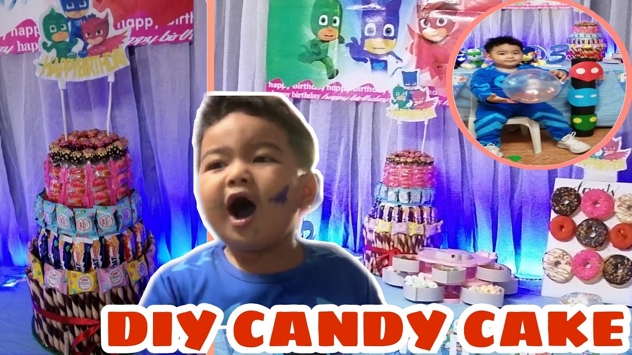 DIY CANDY CAKE STAND