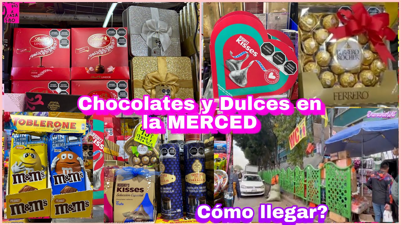 😍 Chocolates Mercado de los Dulces MERCED / Ferrero, Kisses, Lindor ORIGINALES