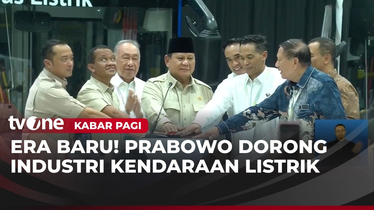 Presiden Prabowo Resmikan Pabrik Perakitan Kendaraan Listrik VKTR di Magelang | Kabar Pagi
