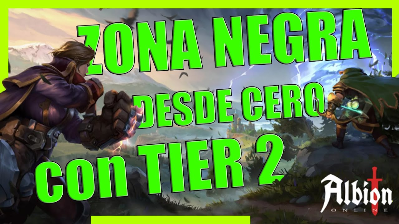 Zona Negra con TIER 2 al acabar el Tutorial - Albion Online modo FÁCIL